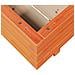 Fioriera Giardino Marrone Cera 60x60x26,5cm Legno Massello Pino - Foto miniatura 9