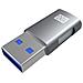 AISENS A108-0655, USB C, USB A, Grigio - Foto miniatura 4