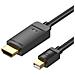 HAHBH cavo e adattatore video 2 m Mini DisplayPort HDMI Nero - Foto miniatura 1