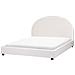 Letto Tessuto Vaucluse 160 X 200 Cm Bianco Sporco - Foto miniatura 2