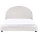 Letto Tessuto Vaucluse 160 X 200 Cm Bianco Sporco - Foto miniatura 3