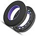 Cuscinetti Auricolari Di Ricambio Rrescanti Per Cuffie Bose 700 - Nero /viola - Foto miniatura 2