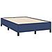 Giroletto a Molle con Materasso Blu 120x190 cm in Tessuto - Foto miniatura 4