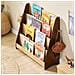 Libreria Montessori Per Bambini Scaffale Portagiochi A 4 Scomparti In Legno Naturale - Foto miniatura 5