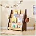 Libreria Montessori Per Bambini Scaffale Portagiochi A 4 Scomparti In Legno Naturale - Foto miniatura 7