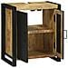 Mobile Lavabo Marrone 55 x 35 x 60 cm Legno massello di mango - Foto miniatura 4