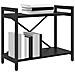 Libreria Rovere nero 60 x 30 x 48.5 cm Legno multistrato - Foto miniatura 3