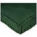 Cuscino per Divano Pallet 3 pcs Verde Tessuto - Foto miniatura 6