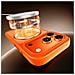 Custodia Arancione Anti-caduta Con Supporto A 360° Compatibile Con Iphone 17 - Foto miniatura 6