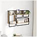 Set mensole da parete 4 pcs Rovere artigianale 65 x 25 x 30 cm - Foto miniatura 4