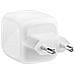 WCH020KQWH Caricabatterie Per Dispositivi Mobili Universale Bianco AC Ricarica Rapida Interno - Foto miniatura 2