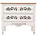 Cassettiera In Legno Bianco 86x38x76h - Foto miniatura 2