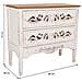 Cassettiera In Legno Bianco 86x38x76h - Foto miniatura 8