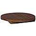 Sgabello per Piante 3 pcs Marrone Legno di Mogano - Foto miniatura 4