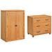 Set di Mobili per Magazzino con porta Marrone Legno multistrato - Foto miniatura 5