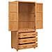 Set di Mobili per Magazzino con porta Marrone Legno multistrato - Foto miniatura 6