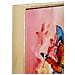Dipinto Su Tela Marty A Donna Con Fiori E Farfalle, 62x92 Cm - Foto miniatura 3
