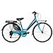 Bici Da Donna City Bike Bicicletta Misura 26 Linea Moving Cambio 6v Mov26d6v Completa Di Accessori E Luci A Led - 40 Azzurro - Foto miniatura 1