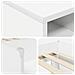 Struttura Letto Loft con Mobile 3 pcs Bianco Legno multistrato - Foto miniatura 6