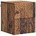 Mobiletto da notte a muro Legno antico 34,5 x 33 x 40 cm - Foto miniatura 1