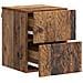 Mobiletto da notte a muro Legno antico 34,5 x 33 x 40 cm - Foto miniatura 2