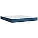 Letto con contenitore e materasso Blu 180 x 200 cm Tessuto - Foto miniatura 6