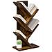Libreria ad Albero 4 Piani 30 x 18 x 60 cm Legno ingegnerizzato - Foto miniatura 3