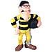 63114 - Lucky Luke - Jack Dalton Carcerato (6 Cm)  - Foto miniatura 1