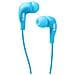 Auricolare In-ear Con Tasto Alla Risposta, Jack 3,5 Mm, Colore Azzurro - Foto miniatura 1