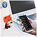 Stereo Bluetooth Dancing Volpe Senza Fili Microfono Kit Mani Libere Musica - Mob - Foto miniatura 3