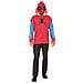 Costume Di Lusso Spiderman Homecoming Sweat Design Per Adulto - Taglia: Xl - Foto miniatura 2