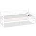 Telaio Divano Letto Bianco In Metallo 90x200 Cm - Foto miniatura 1