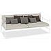 Telaio Divano Letto Bianco In Metallo 90x200 Cm - Foto miniatura 2