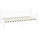 Telaio Divano Letto Bianco In Metallo 90x200 Cm - Foto miniatura 3