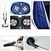Aspirapolvere con Lucidatrice Hs-800w Potenza 800 W Colore Bianco / Blu - Foto miniatura 4