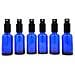 30ml Vetro Blu Spray Bottiglia Vuoto Nebbia Sottile Spruzzo Bottiglie Con Tappo In Metallo Per La Pulizia Aromaterapia Olio Essenziale Diffusore Massaggi Capelli Pet - 6 Pezzi - Foto miniatura 1