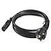 Power Cord 5m IEC320, Maschio / femmina, 5m, Nero - Foto miniatura 2