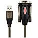 Y-105A USB v. 1.1. DB9F / DB25M Nero cavo di interfaccia e adattatore - Foto miniatura 2