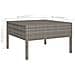 Set Divani Da Giardino 12 Pz Con Cuscini In Polyrattan Grigio - Foto miniatura 6