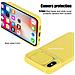 Custodia Compatibile Con Apple Iphone X / Xs In Giallo Opaco - Coperchio Protettivo In Silicone Tpu Flessibile E Con Protezione Per La Fotocamera - Foto miniatura 3