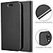 Custodia Compatibile Con Lg X Screen In Classy Nero - Coperchio Protettiva Con Chiusura Magnetica, Funzione Stand E Tasca Per Le Carte - Foto miniatura 7