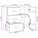 Credenza Marrone Miele 90x40x80 Cm In Legno Massello Di Pino - Foto miniatura 8