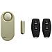 Al013 Allarme Per Casa E Abitazioni | Sensore Di Allarme Per Porte E Finestre Con 2 Telecomandi | Alarme Sonoro Wireless Con Batteria | Antifurto Porta | Dorato - Foto miniatura 2