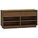 Scarpiera Miele 110x34x52 Cm In Legno Massello Di Pino - Foto miniatura 2