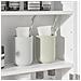 Armadietto Pensile Per Bagno O Cucina Mobiletto Bagno Pensile Bagno Pensile Cucina Mobilletto Bagno Parete Bianco Bzr55-w - Foto miniatura 4