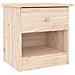 Comodino ALTA 41x35x41 cm in Legno Massello di Pino - Foto miniatura 1