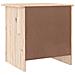Comodino ALTA 41x35x41 cm in Legno Massello di Pino - Foto miniatura 7