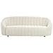 Divano 3 Posti Malung Velluto Bianco Sporco - Foto miniatura 3