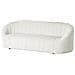 Divano 3 Posti Malung Velluto Bianco Sporco - Foto miniatura 10