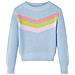 Maglione Per Bambini Lavorato A Maglia Blu 104 - Foto miniatura 1